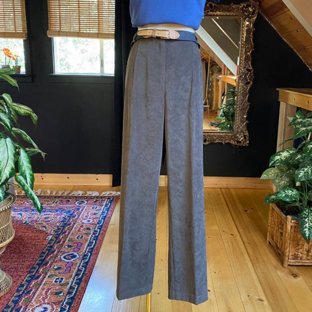 Suede Trousers